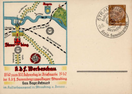 WK II KdF Propaganda GSK Sonderstempel Straubing 1940 I-II - War 1939-45