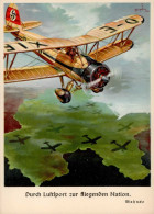 NS-FLIEGERKORPS WK II - Propagandakarte Der REICHSLUFTSPORTFÜHRER Sign. Künstlerkarte I - Oorlog 1939-45