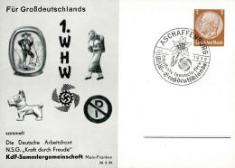 3. Reich WHW Privat-GSK S-O Aschaffenburg (DAF Sammelt...KdF Sammlergemeinschaft) 1939 I - Guerra 1939-45