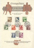 WHW WK II - DINA4-WHW-GEDENKBLATT GRENZGAU BADEN S-o KARLSRUHE TAG Der NATIONALEN SOLIDARITÄT 1938 I-II - Weltkrieg 1939-45