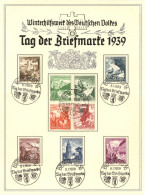 WHW WK II - DINA5-WHW-GEDENKBLATT TAG Der BRIEFMARKE 1939 S-o BERLIN I - Weltkrieg 1939-45