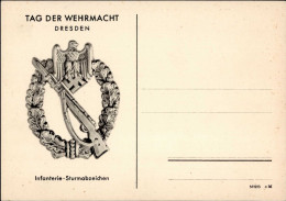WHW WK II - TAG Der WEHRMACHT DRESDEN - Infanterie-Sturmabzeichen I - Guerra 1939-45