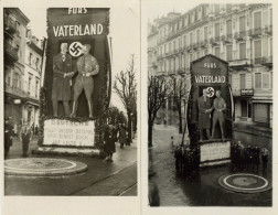 Baden-Baden Wahlkampf Zur Reichstagswahl 1933 Lot Mit 2 Fotokarten I-II - Oorlog 1939-45