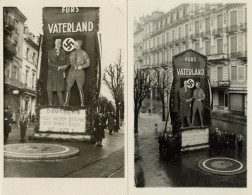 Baden-Baden Wahlkampf Zur Reichstagswahl 1933 Lot Mit 2 Fotokarten I-II - Guerra 1939-45