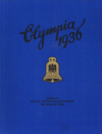 Sammelbild-Album Olympia 1936 Band II Die XI. Olympischen Spiele In Berlin, Hrsg. Cigaretten-Bilderdienst Altona-Bahrenf - Guerra 1939-45