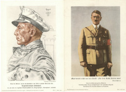 WK II 20 Farbige Darstellungen Von Willrich, Wolf 1939/40, Verpackt In Einem Schutzumschlag Volksdeutsche Kameradschafts - War 1939-45