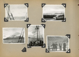 WK II Foto Album Eines Leutnants Der Kriegsmarine Von Seinen Einsätzen In Holland, Narvik Und Den Lofoten 1941-1943 Mit  - Oorlog 1939-45