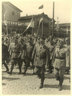 WK II Foto Hitler Und Mussolini In München 18x24 Cm I-II - Weltkrieg 1939-45