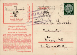 WK II KZ - Post Buchenwald I-II - Weltkrieg 1939-45