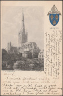 Norwich Cathedral, Norfolk, 1903 - CW Faulkner Postcard - Norwich
