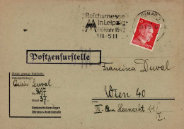 WK II KZ - Post Buchenwald Mit Inhalt I-II - War 1939-45