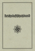 WK II MILITÄR - Dokumente Mitgliedsbuch REICHSLUFTSCHUTZBUND Gruppe SACHSEN I - Guerra 1939-45