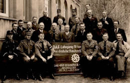 WK II Hannover D.A.F. Lehrgang Das Deutsche Handwerk 1937 I-II - Guerre 1939-45