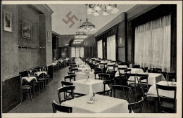 DRESDEN WK II - Seetor-Restaurant Mit Hakenkreuz - Verkehrslokal Der Nationalsozialisten I - Guerra 1939-45