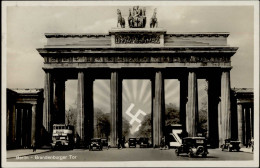 Aufgehende Sonne WK II - BERLIN BRANDENBURGER TOR 1931! I - Guerra 1939-45