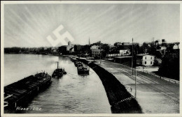 Aufgehende Sonne WK II - RIESA,Elbe 1931! I - War 1939-45