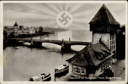 Aufgehende Sonne WK II Konstanz II (Ecken Bestoßen, Bugspuren) - War 1939-45