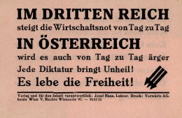 Antipropaganda WK II Flugblatt Es Lebe Die Freiheit! - Weltkrieg 1939-45