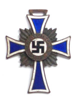 WK II Orden Ehrenkreuz Der Deutschen Mutter In Bronze II (ohne Band) - Weltkrieg 1939-45