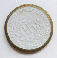 WK II Orden Gotha Medaille Der 500 Jahr Feier 1942, Durchm. 5cm I-II - Guerre 1939-45