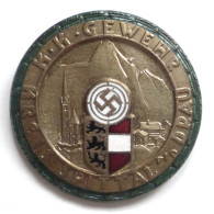 WK II Orden Kreis Spittal Plakette Vom K.K. Gewehr I-II - War 1939-45