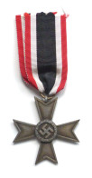 WK II Orden Kriegsverdienstkreuz Ohne Schwerter I-II - Oorlog 1939-45