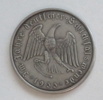 WK II Orden Medaille Im Jahre Deutscher Schicksalswende 1933, RS Unser Die Zukunft, Bildnis Adolf Hitler, 900er-Silber,  - Guerre 1939-45