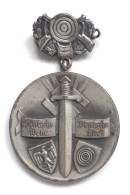 WK II Orden Medaille Reutlingen Vom Kreisverbandsschießen 1936 I-II - War 1939-45