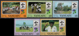 VANUATU - 75e Anniversaire Du Scoutisme - Vanuatu (1980-...)