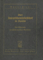 Buch WK II Der Invalidenfriedhof In Berlin Hinze, Günter Verlag Bernard U. Graefe Berlin 100 S. Mit 15 Bildern Und Plan  - 1939-45