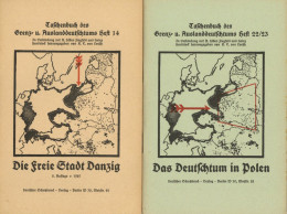 Buch WK II Taschenbuch Des Grenz- Und Auslandsdeutschtum, Verlag Deutscher Schutzbund Berlin, 12 Hefte (9 Und 14-24) Im  - 1939-45