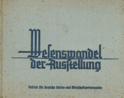 Buch WK II Wesenswandel Der Ausstellung Von Dr. Schäffer, Immanuel 1938, Verlag Für Kultur Und Wirtschaftswerbung Daenel - 1939-45