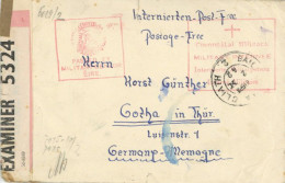 WK II Internierten-Post Aus Irland 1942 (Brief Mit Inhalt), Doppelte Zensur II (starke Öffnungsmängel) - Weltkrieg 1939-45
