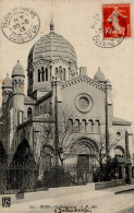 Synagoge Dijon II (fleckig,Stauchung) Synagogue - Weltkrieg 1939-45