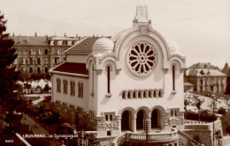 Synagoge Lausanne Foto-Ak I-II Synagogue - Guerra 1939-45