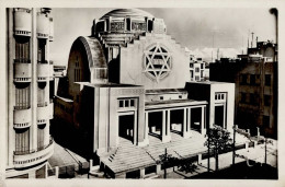 Synagoge Tunis Foto-AK I-II Synagogue - Guerre 1939-45