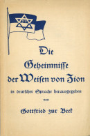 Judaika Buch Die Geheimnisse Der Weisen Von Zion In Deutscher Sprache Von Gottfried Zur Beek 1935, Zentralverlag Der NSD - Jewish