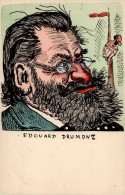 Judaika Karikatur Von Drumont, Edouard I-II Judaisme - Judaisme