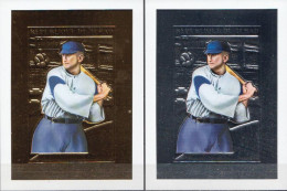 Chad MNH Gold And Silver Foil SSs - Honkbal