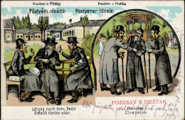 Judaika Piestan Pozdrav II (Stauchung, Abschürfung RS) Judaisme - Judaika