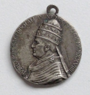 Religion Medaille Papst Pius XI 1928 21mm - Autres & Non Classés