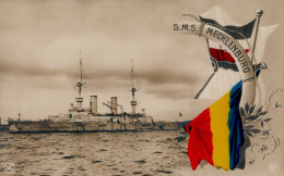 Schiff Kreuzer WK I S.M.S. Mecklenburg I-II Bateaux Bateaux - War 1914-18