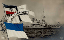 Schiff Kreuzer WK I S.M.S. Pommern I-II Bateaux Bateaux - Guerre 1914-18