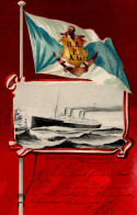 Schiff Dampfschiff Deutschland 1901 I-II Bateaux Bateaux - War 1914-18