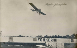 Flugzeug Johannisthal Flugplatz Fokker-Eindecker I-II Aviation - Oorlog 1914-18