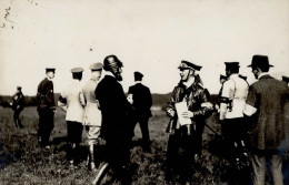Deutsche Piloten Bei Besprechung Foto-AK Photograph Hansen, Schleswig I-II - Weltkrieg 1914-18