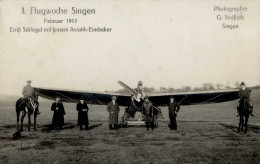 Flugereignis HOCHRHEINFLUG 1913 SINGEN I-II R!R! Aviation - Guerra 1914-18