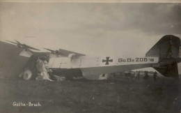 Flugereignis Gotha Bruch II (Eckbug) Aviation - Weltkrieg 1914-18