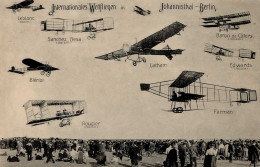 Flugereignis Johannisthal-Berlin Internationales Wettfliegen I-II Aviation - Oorlog 1914-18