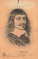 CELEBRITES - Personnages Historiques - René Descartes - Philosophe - Carte Postale Ancienne - Personajes Históricos